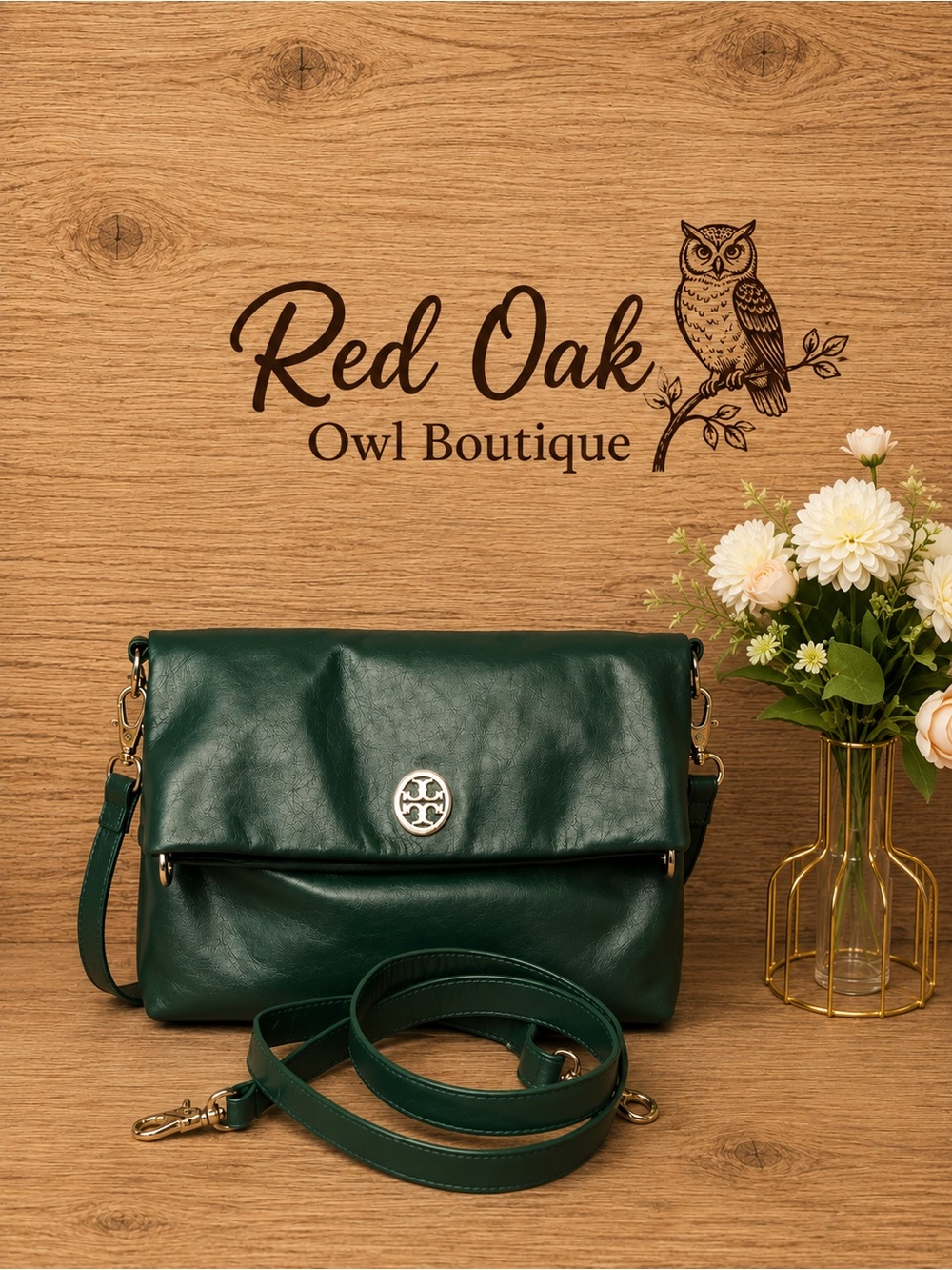 Tory Burch Emerald Crossbody/Clutch